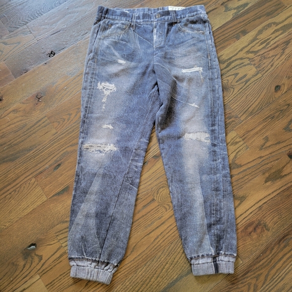 Rag & Bone denim sweatpant jeans size medium - Picture 2 of 9